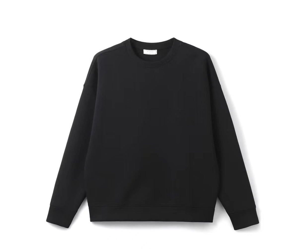 Ensemble jogging sans capuche noir – vue 1