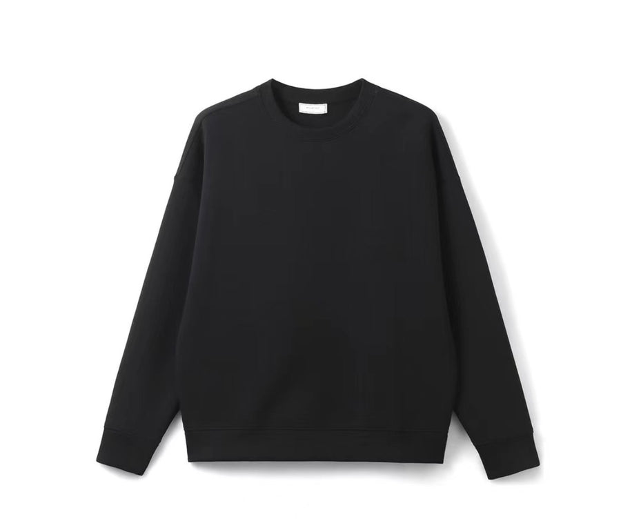 Ensemble jogging sans capuche noir – vue 1