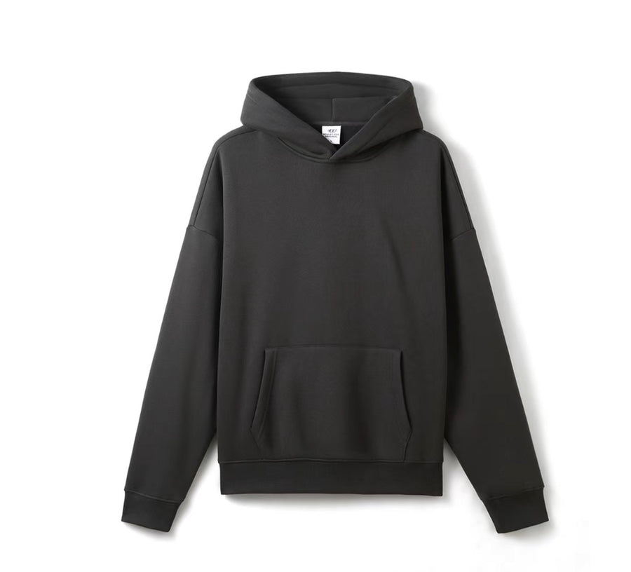 Ensemble jogging à capuche gris foncé – vue 1