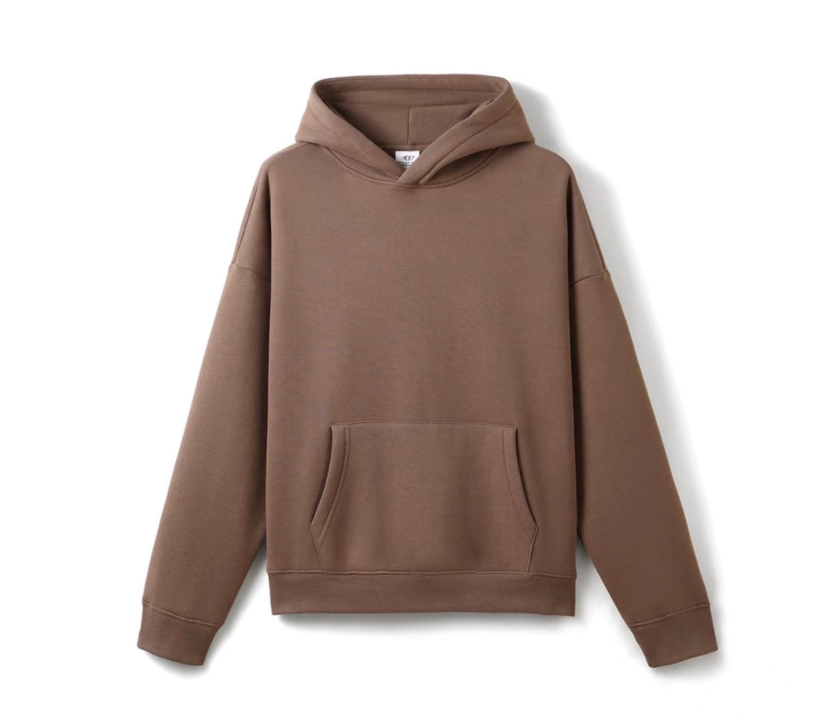 Ensemble jogging à capuche marron – vue 1