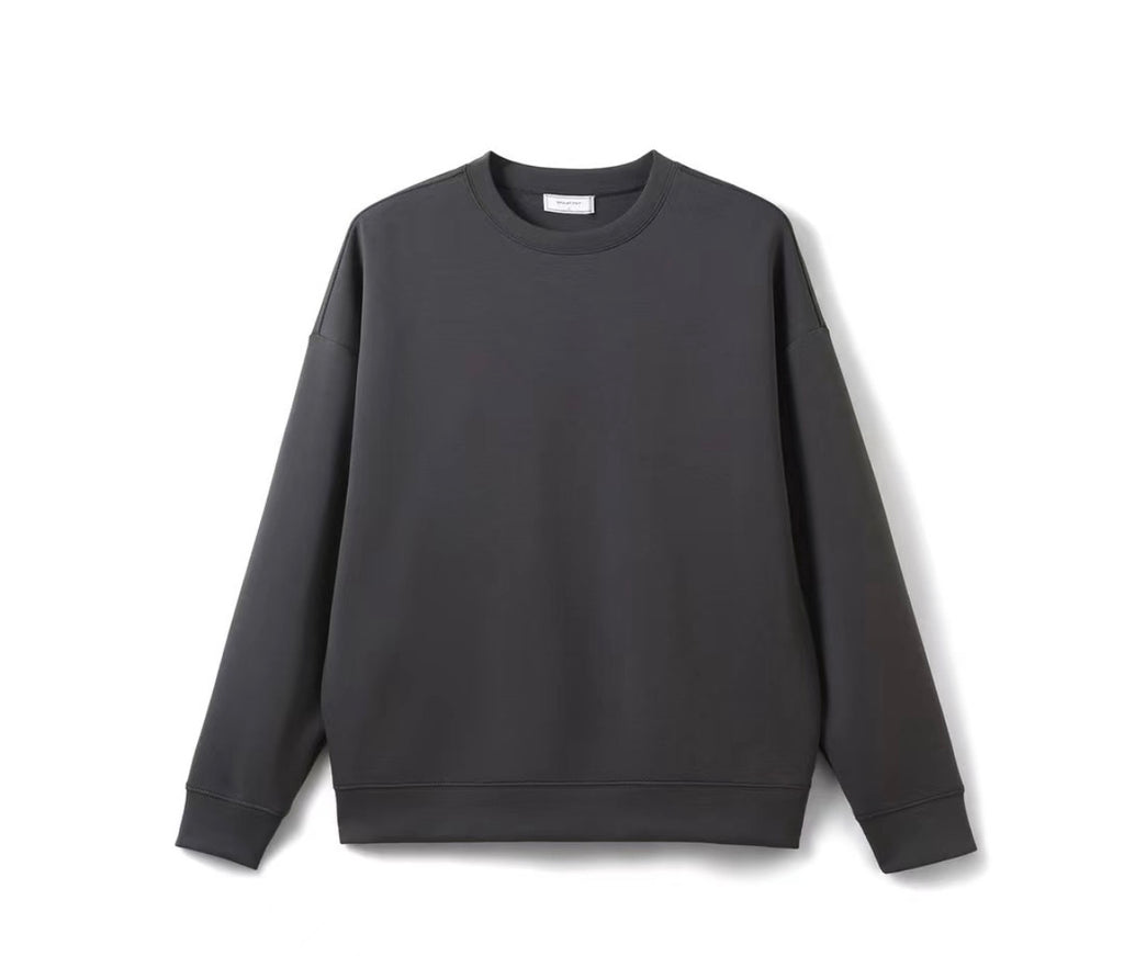 Ensemble jogging sans capuche gris foncé – vue 1