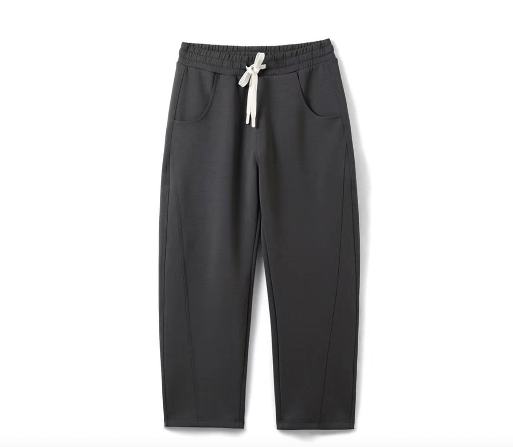 Ensemble jogging sans capuche gris foncé – vue 2