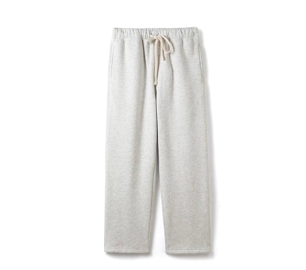Ensemble jogging à capuche gris – vue 2