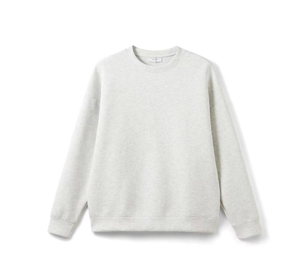 Ensemble jogging sans capuche gris – vue 1