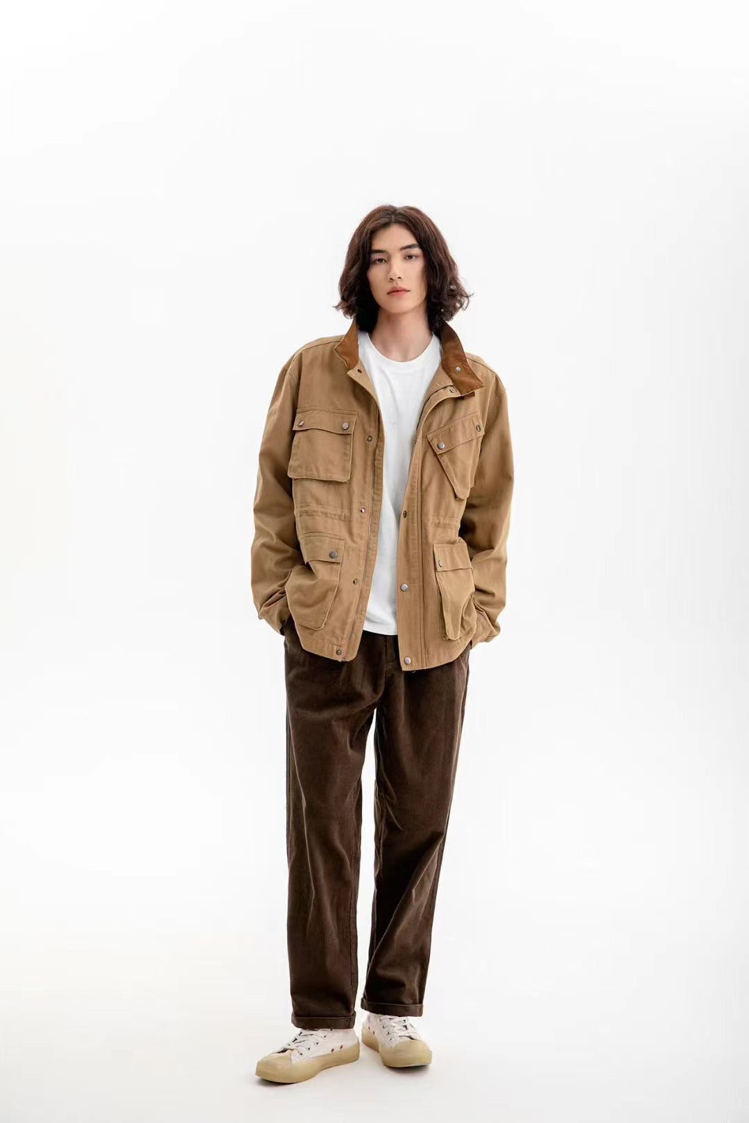 Veste beige – vue 3