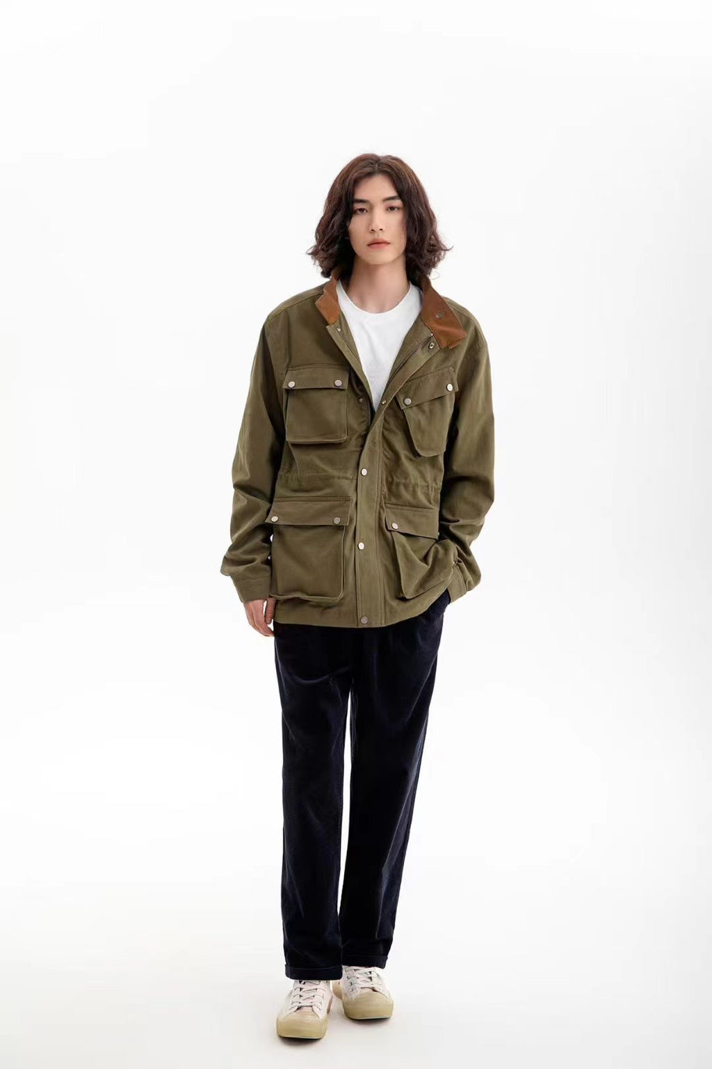Veste army green – vue 2