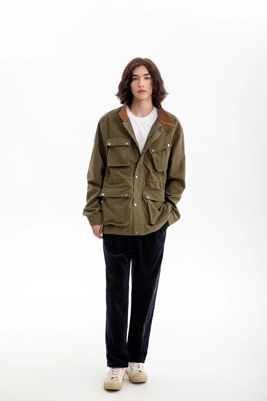 Veste army green – vue 2
